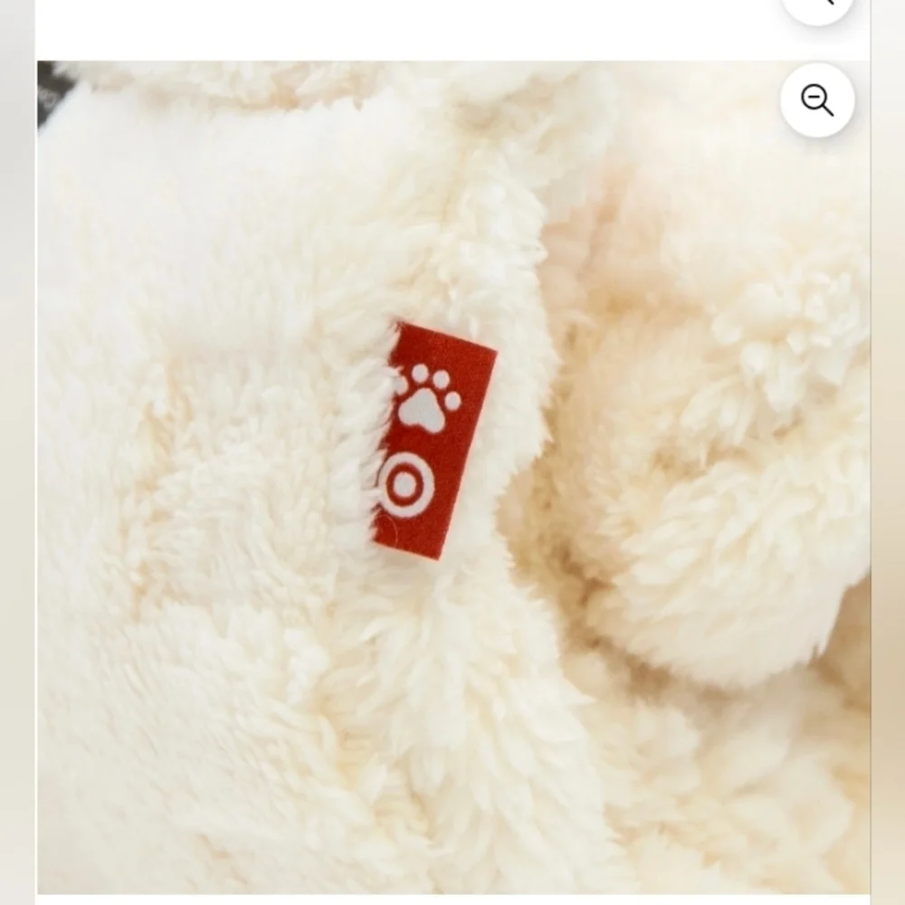 The Cuddle Collab with Zelda, Titus & Brave Plush Pet Sleeping Bag Beige